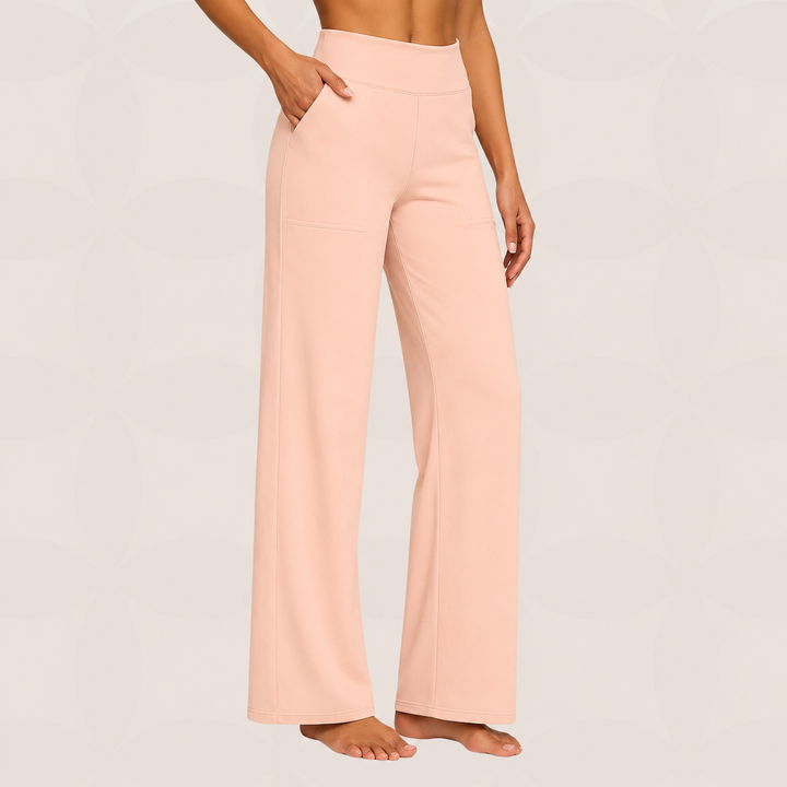 Wide-Leg Comfort Trousers