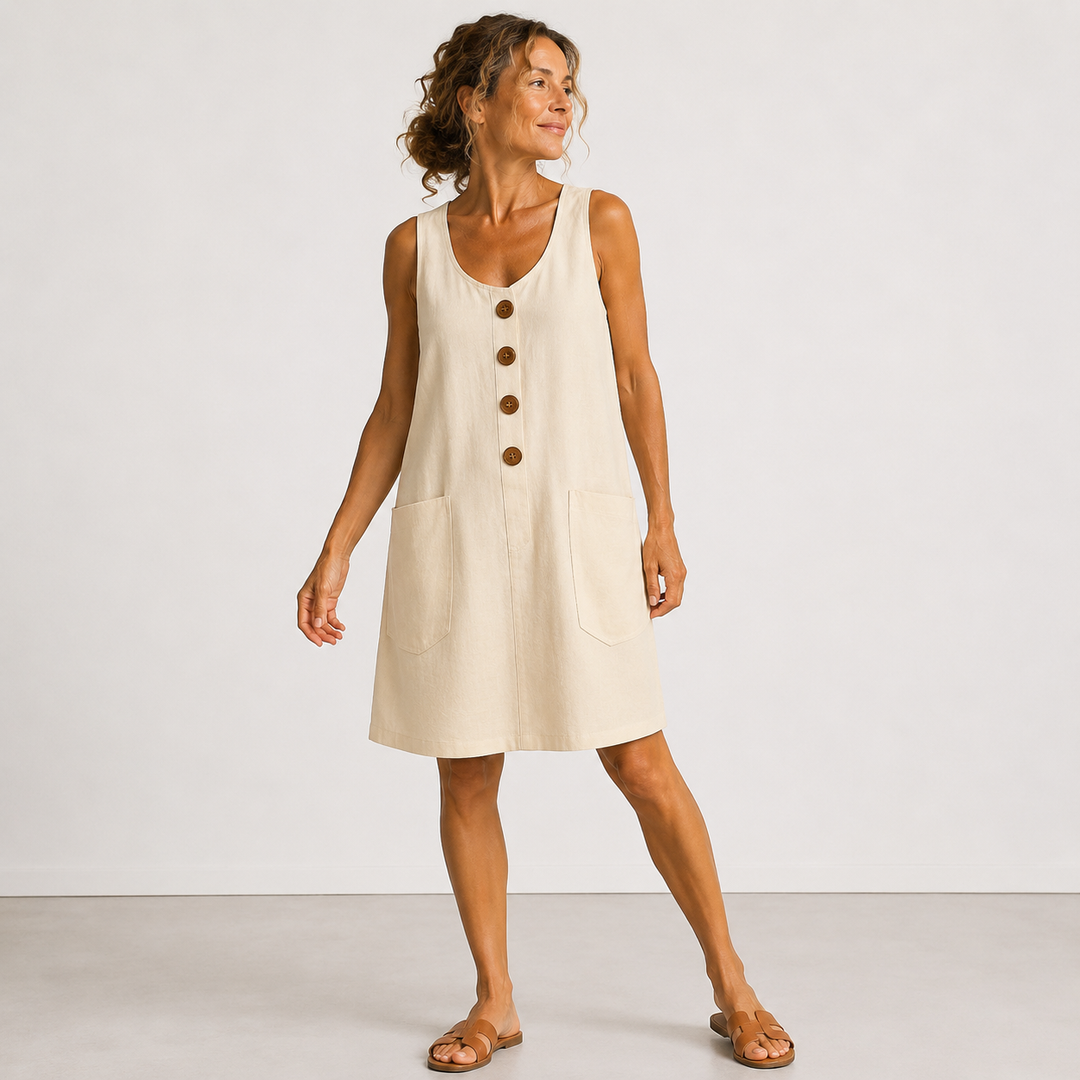 Macey | Linen Summer Dress
