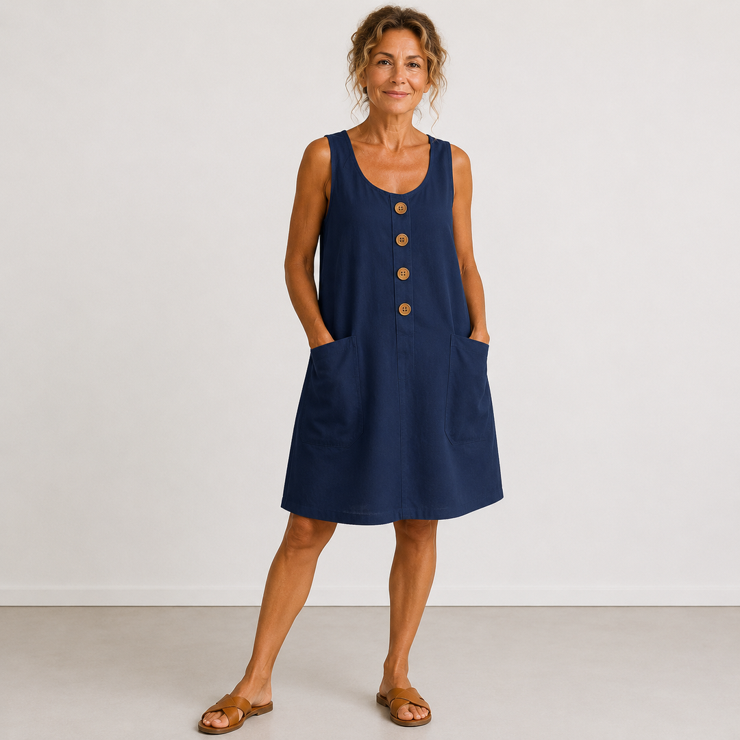 Macey | Linen Summer Dress