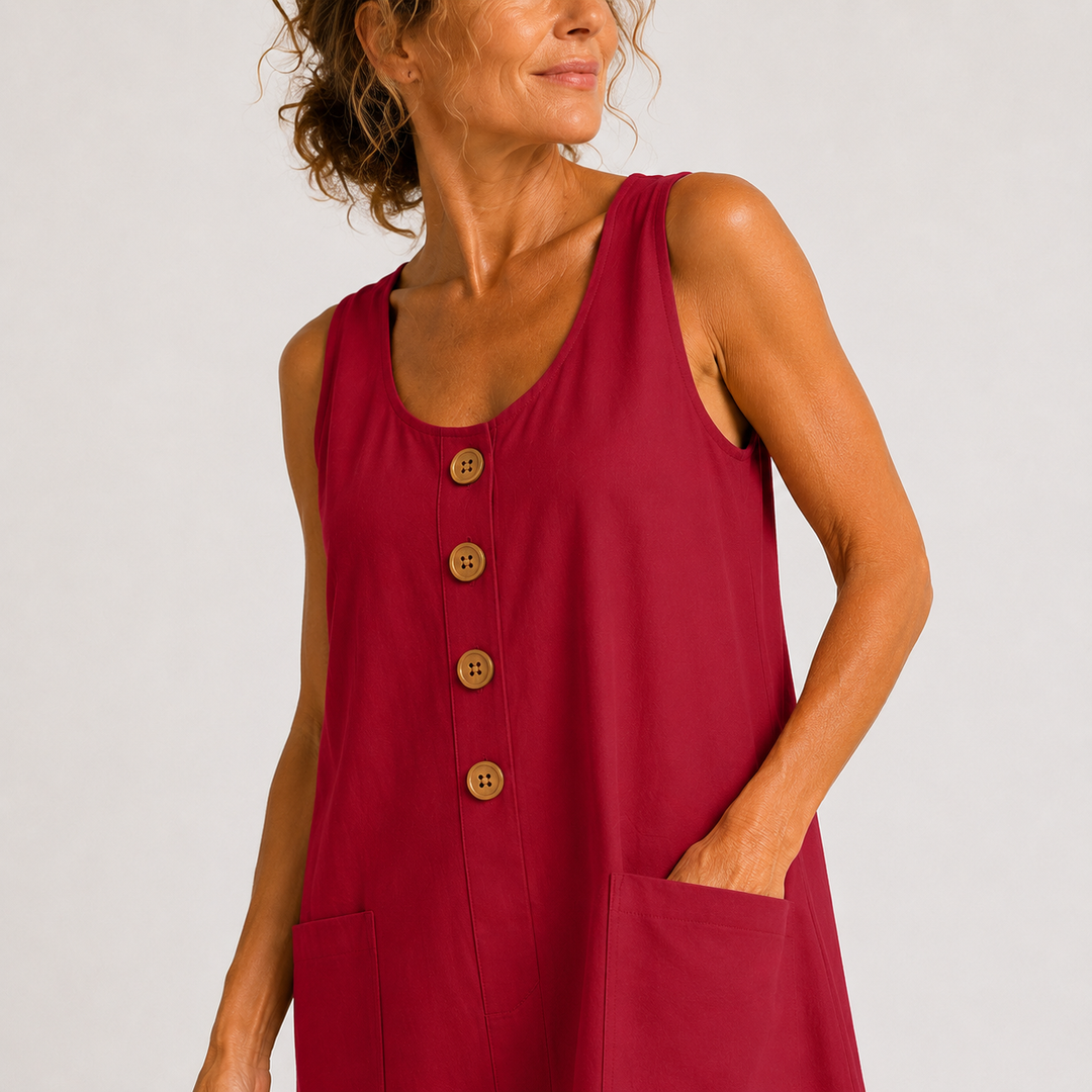 Macey | Linen Summer Dress