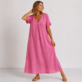 Violet | Flowing V-Neck Maxi Dress
