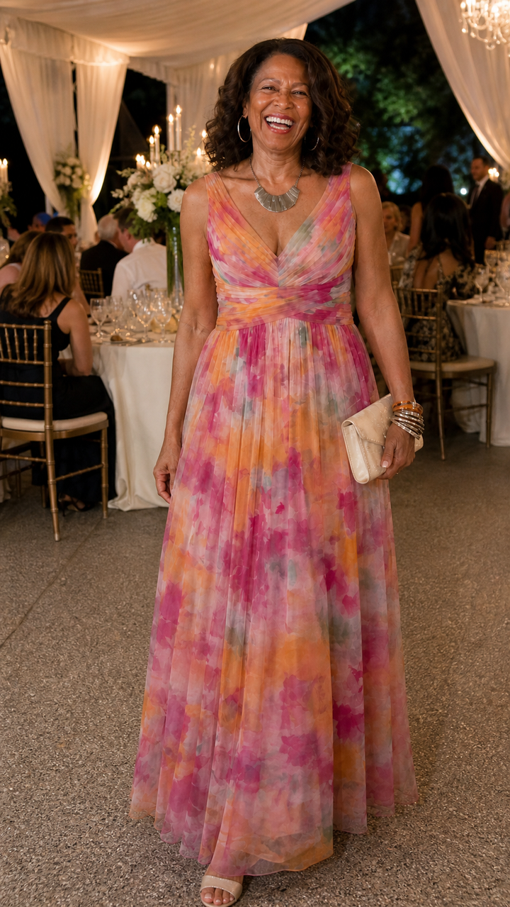 Mirasol | Soft Wrap Maxi Dress