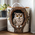 Elsie | Quilted Sheep Laundry Basket
