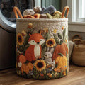 Elsie | Quilted Sheep Laundry Basket