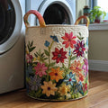 Elsie | Quilted Sheep Laundry Basket