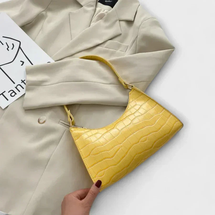 Olivia - Shiny Leather Bag
