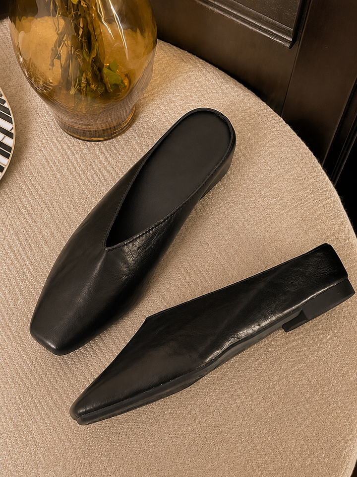 Vale Leather Flats