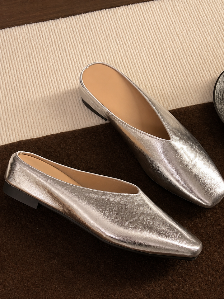 Vale Leather Flats