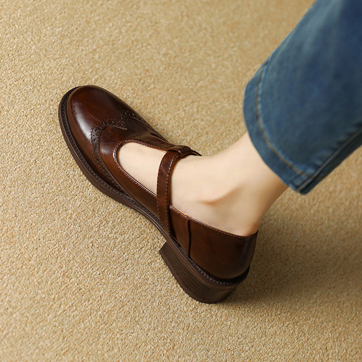 Gianna | Vintage T-Bar Comfort Mary Jane Shoes