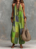 Oriana | Bohemian Print Jumpsuit