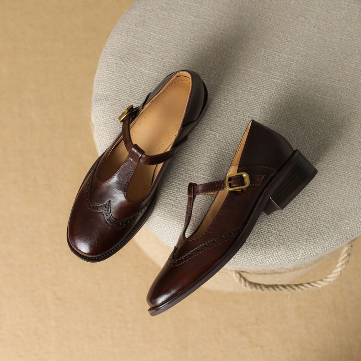Gianna | Vintage T-Bar Comfort Mary Jane Shoes