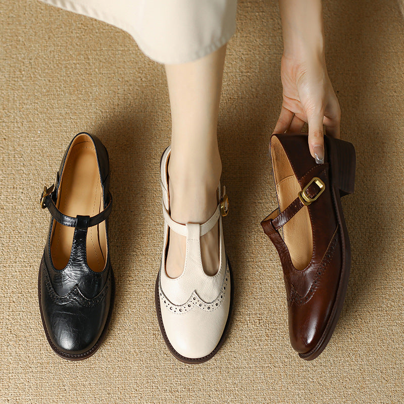 Gianna | Vintage T-Bar Comfort Mary Jane Shoes