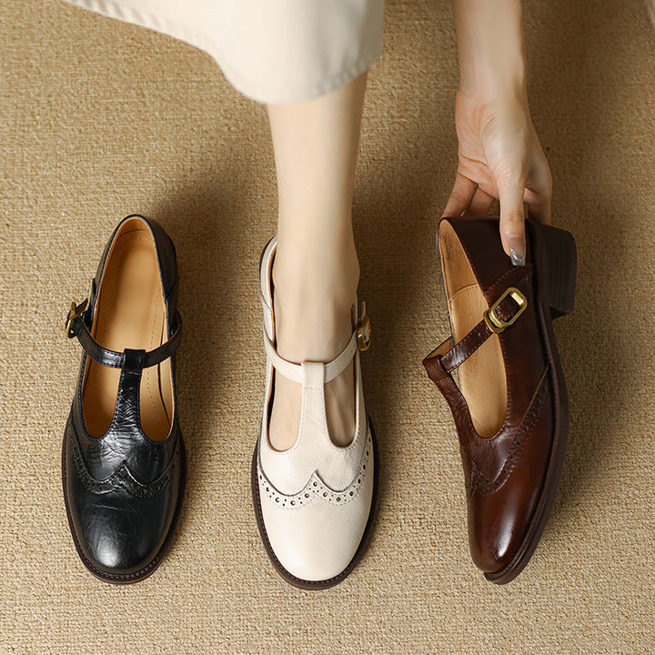 Gianna | Vintage T-Bar Comfort Mary Jane Shoes