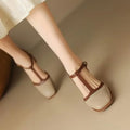 Isava | Vintage Comfort Mid Heel Shoes