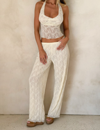 KATERINA PANT - IVORY LACE