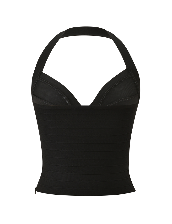 SYDEL BANDAGE TOP - BLACK