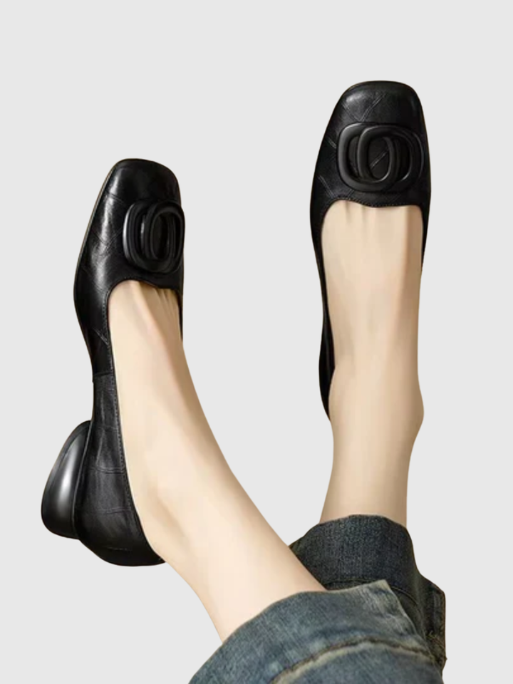 Opium | Leather Flats