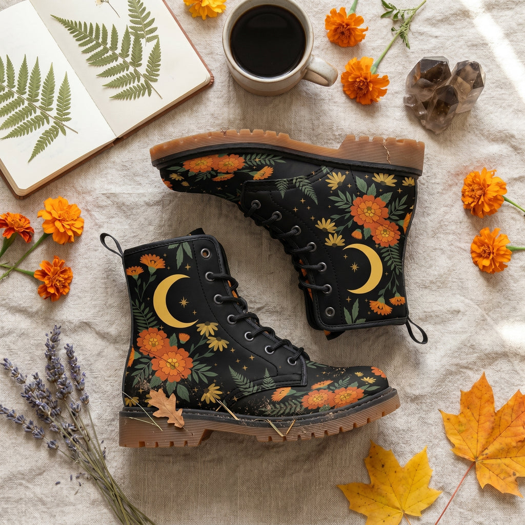Calendula Leather Boots