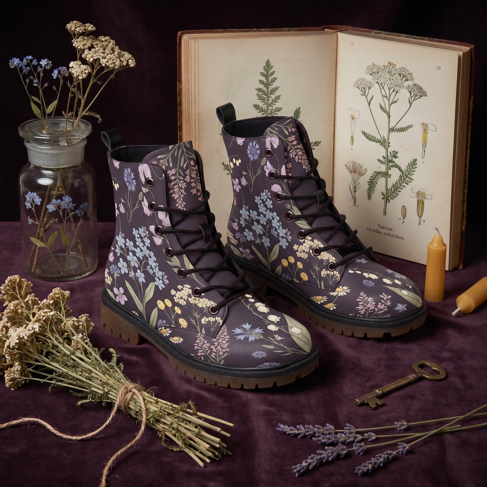 Achillea Leather Boots