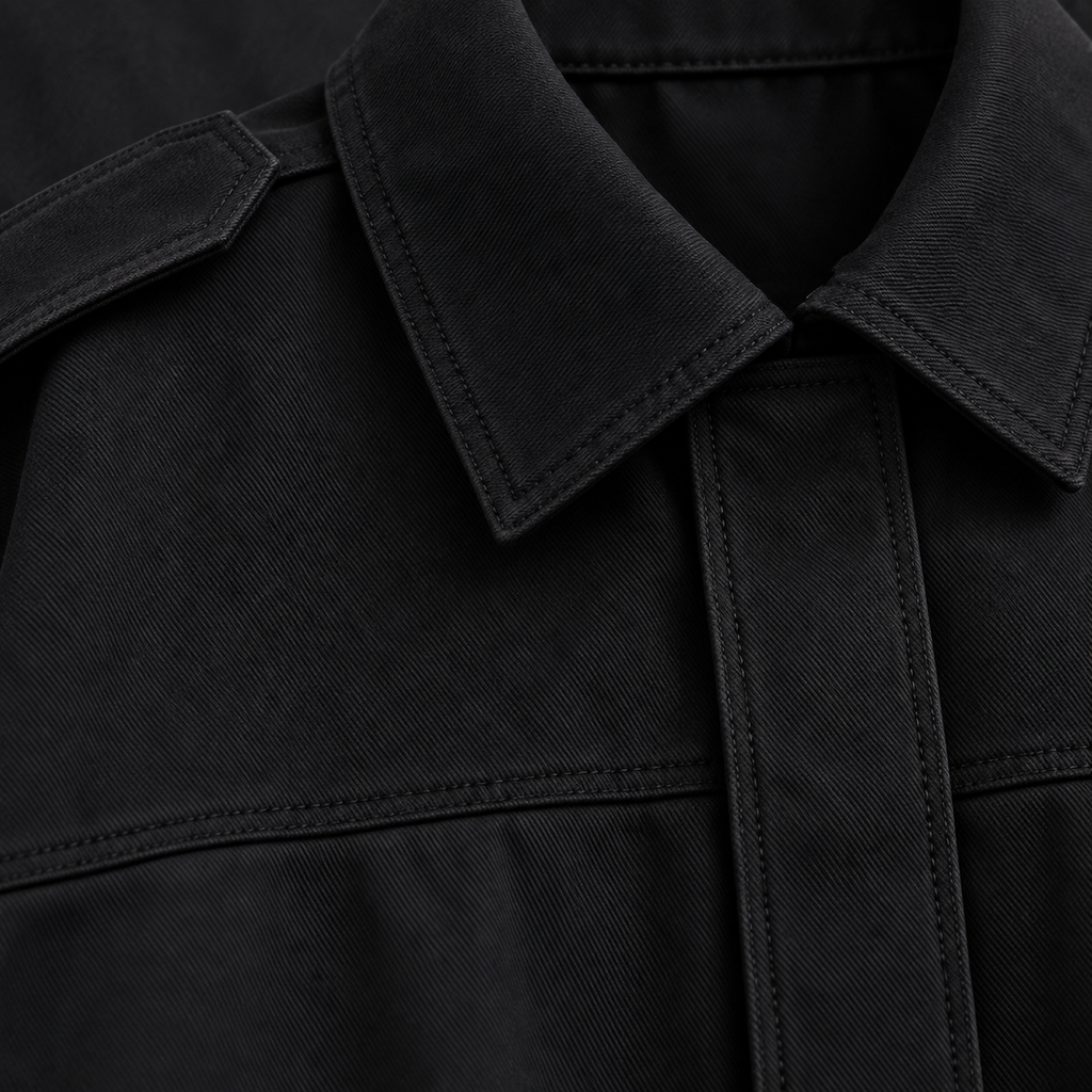 black - detail