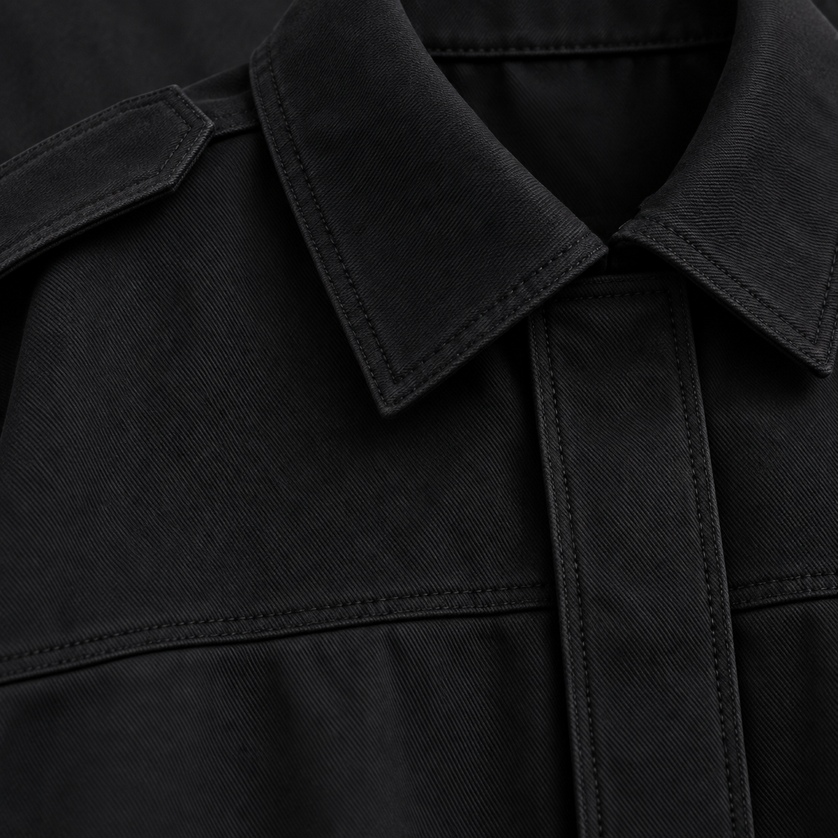 black - detail