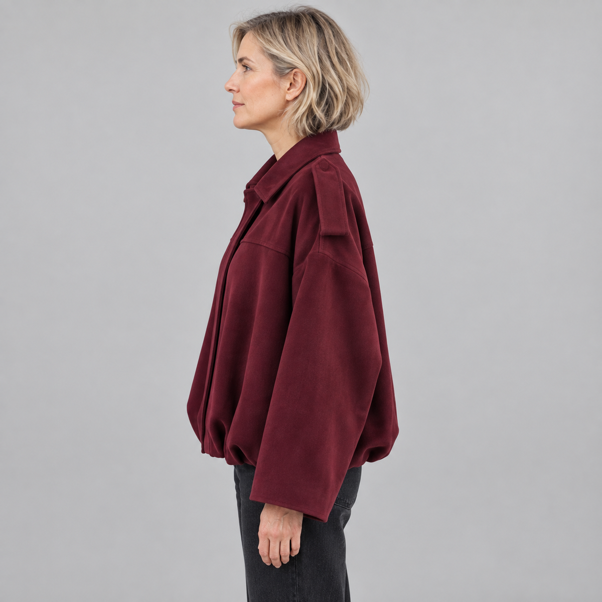 burgundry - side