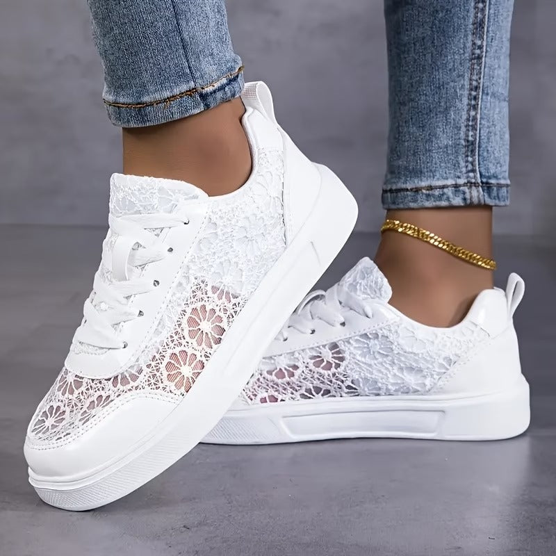Lonneke | Elegant Lace Sneakers
