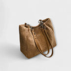 Olivia - Soft Cord Shoulder Bag