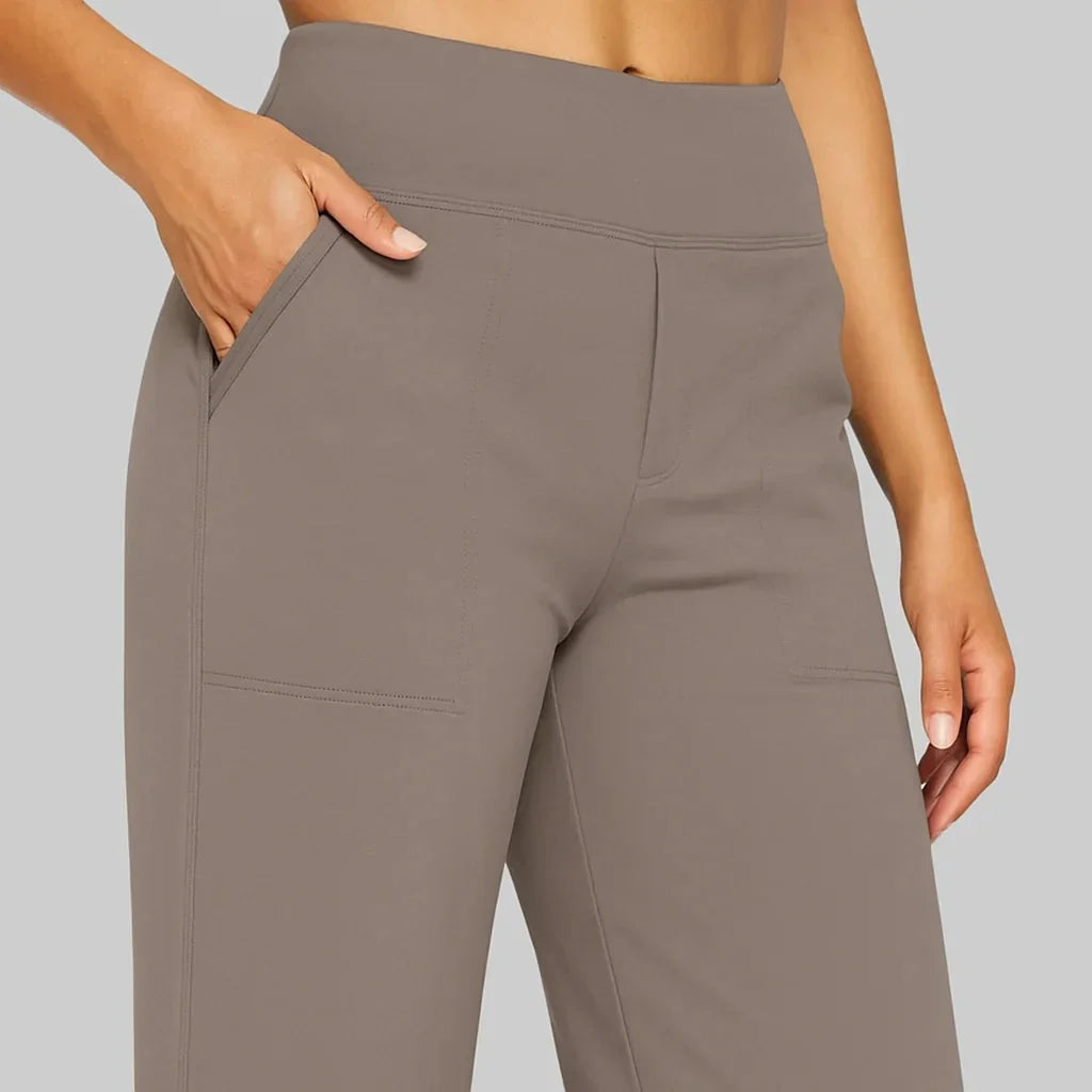 Wide-Leg Comfort Trousers