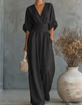 Chiara | Fluid Long Jumpsuit with Print
