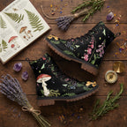 Digitalis Leather Boots