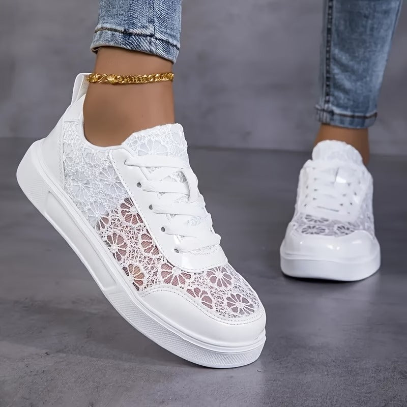 Lonneke | Elegant Lace Sneakers