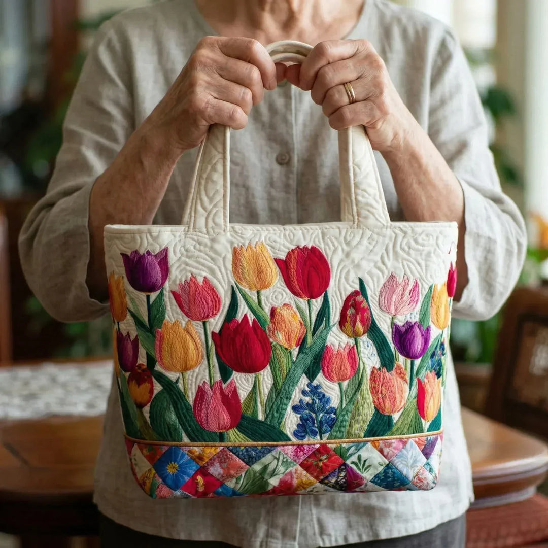 Beatrix | Quilted Carryall Bag
