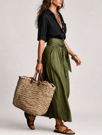 Graziella | Elegant and Flowing One-Shoulder Maxi Dress