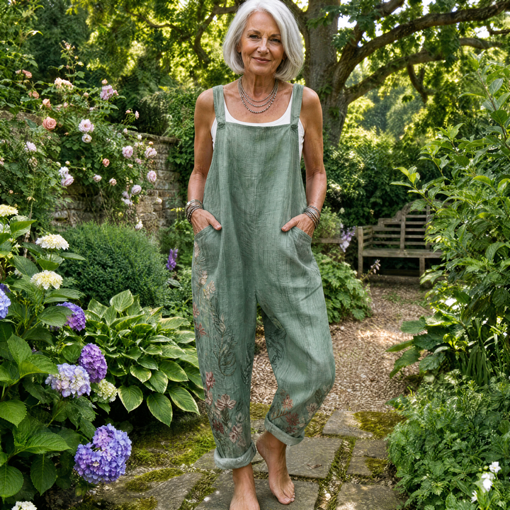 Della | Linen Overalls