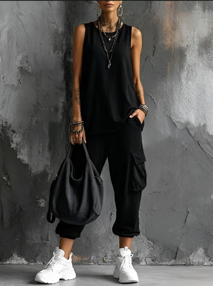 Mirella | Soft Casual Set with Pockets