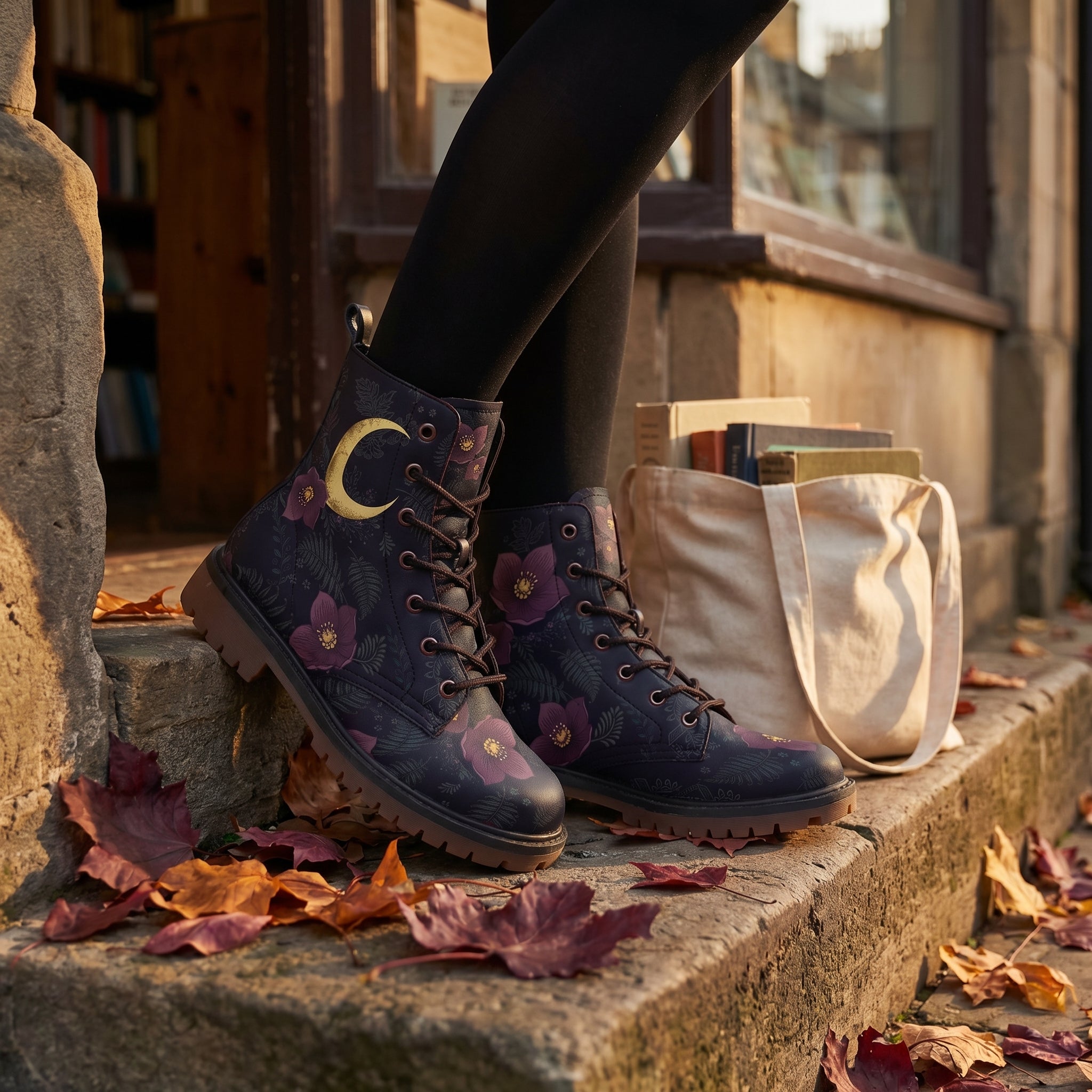 Vespertine Leather Boots