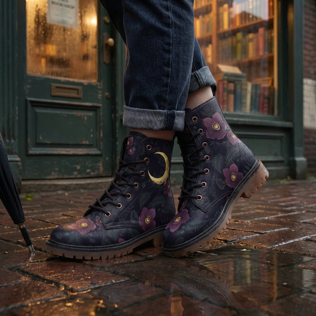 Vespertine Leather Boots