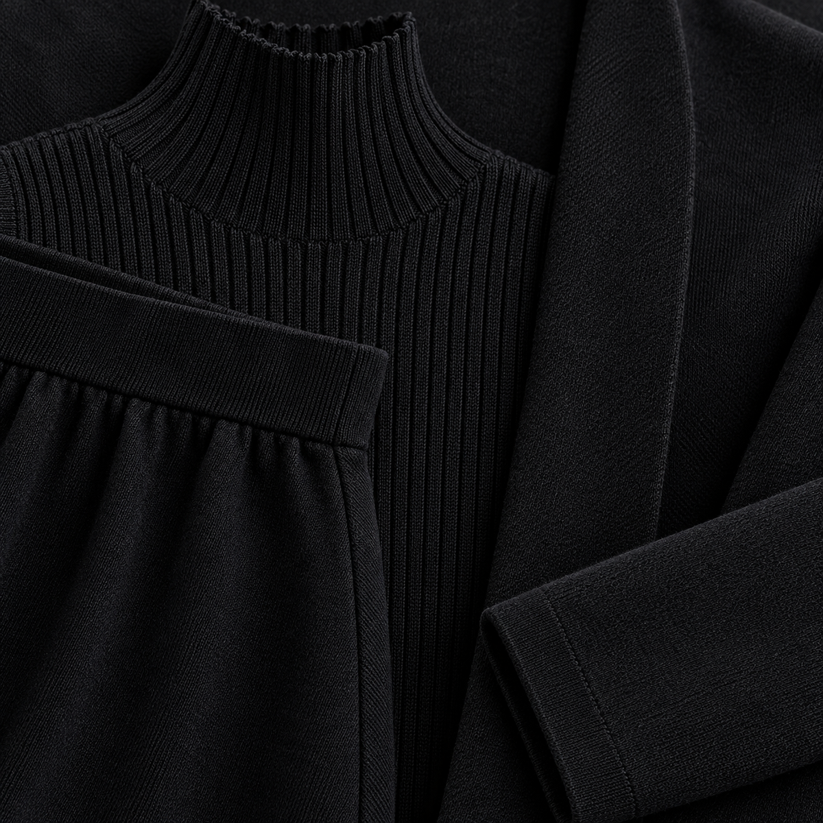 black - detail