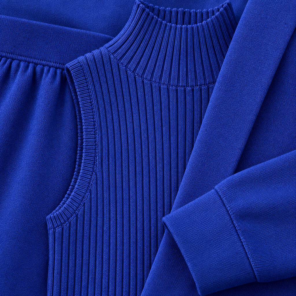 blue - detail