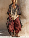 Ornella | Bohemian Artistic Set in Linen