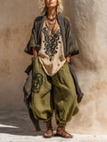 Ornella | Bohemian Artistic Set in Linen