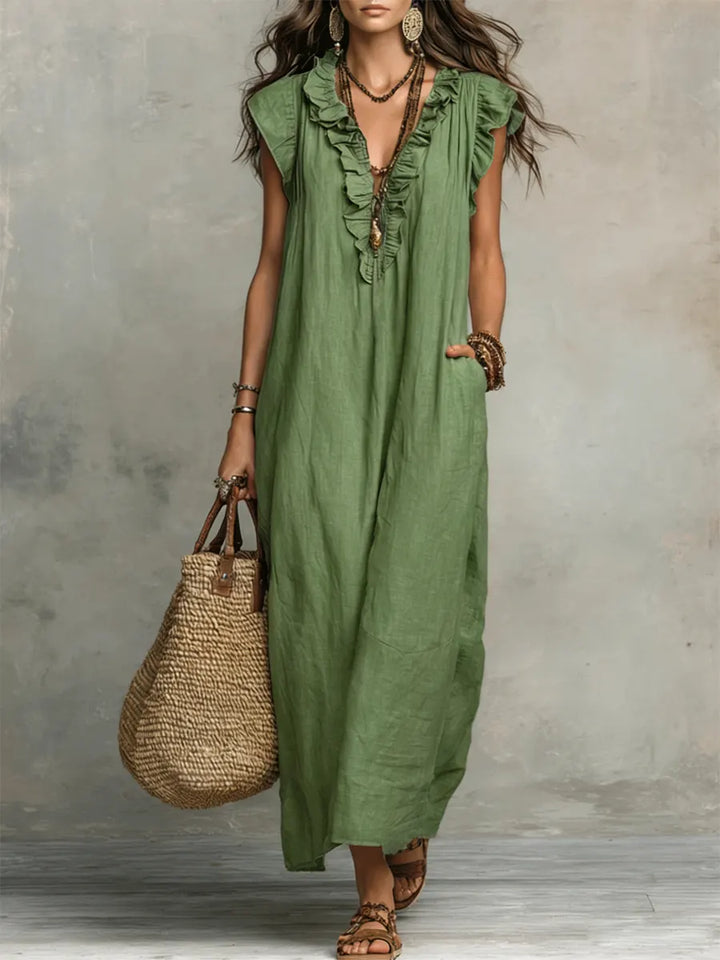 Saoirse | Weightless Boho Maxi Dress