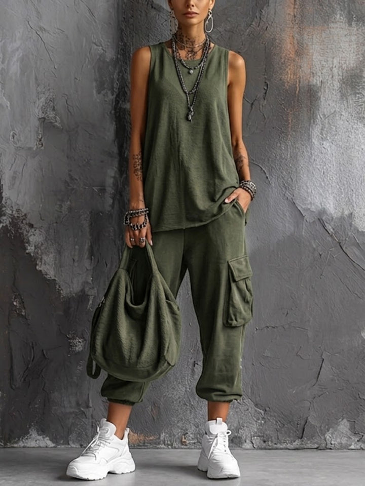 Mirella | Soft Casual Set with Pockets