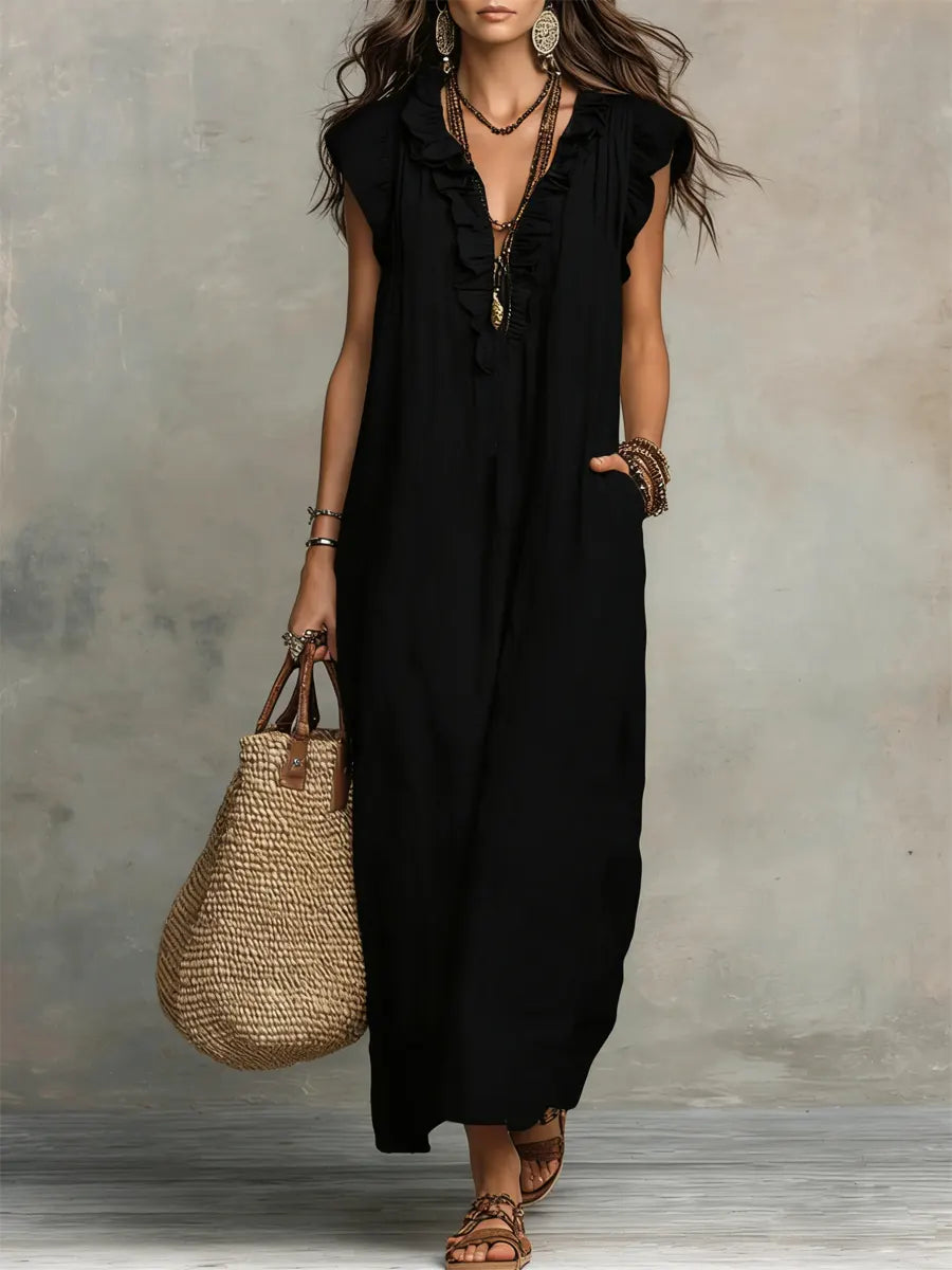 Saoirse | Weightless Boho Maxi Dress