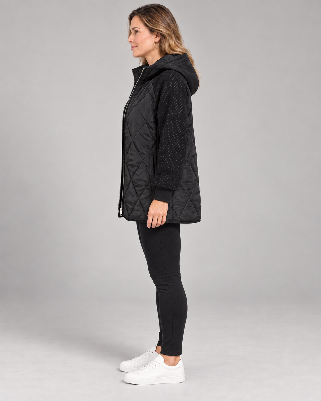 GLORIA™ - Quilted Elegance Jacket