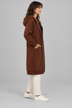 TIOMARA™ - Casual Zip Up Oversized Long Jacket