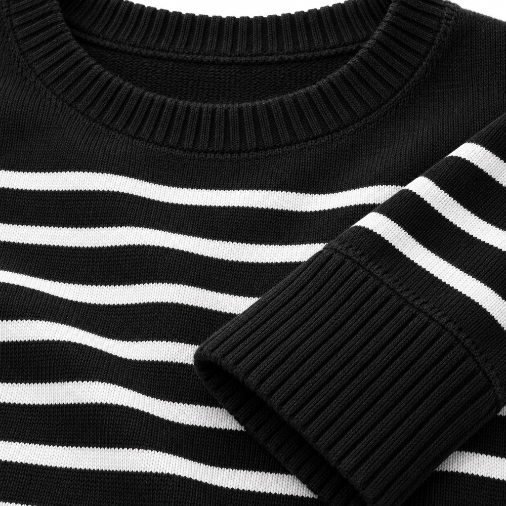black-white-stripe - detail