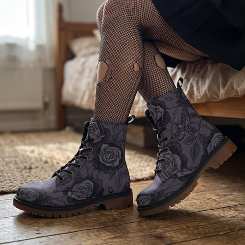 Acherontia Leather Boots